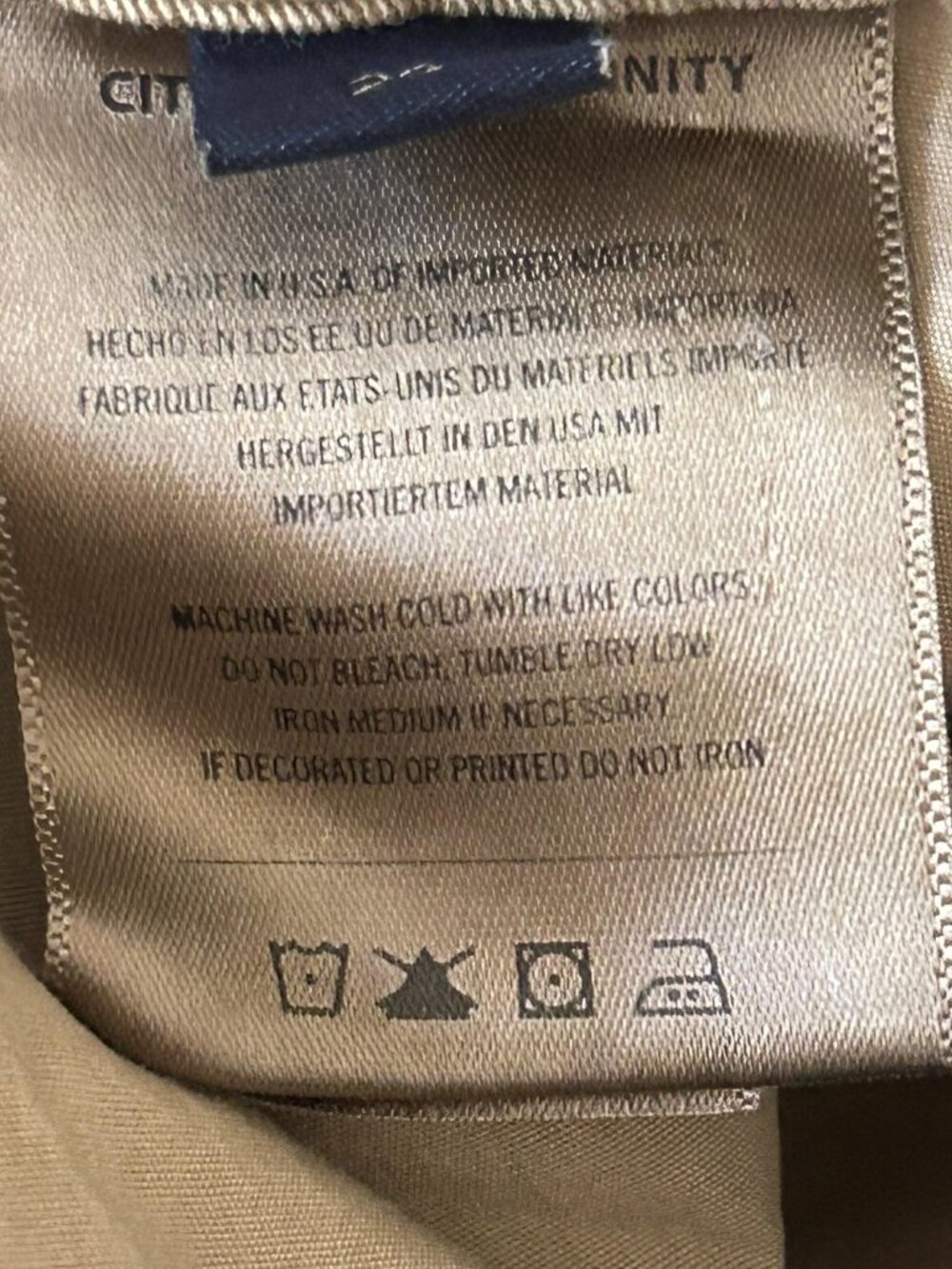 Citizens Of Humanity Cargo Pants Womens 29 Tan Catalina Flight Pants Barrel Leg - Picture 4 of 12